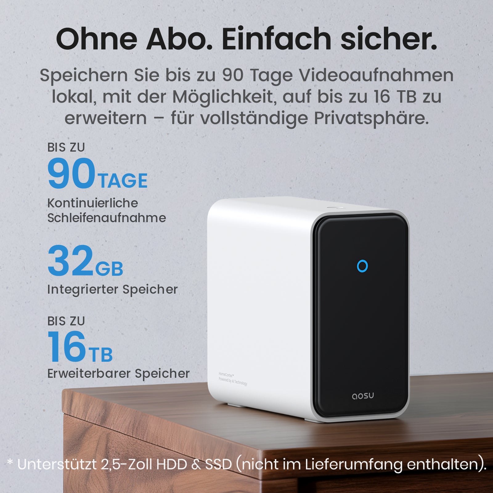 SolarCam T2 Ultra mit Homecortex System