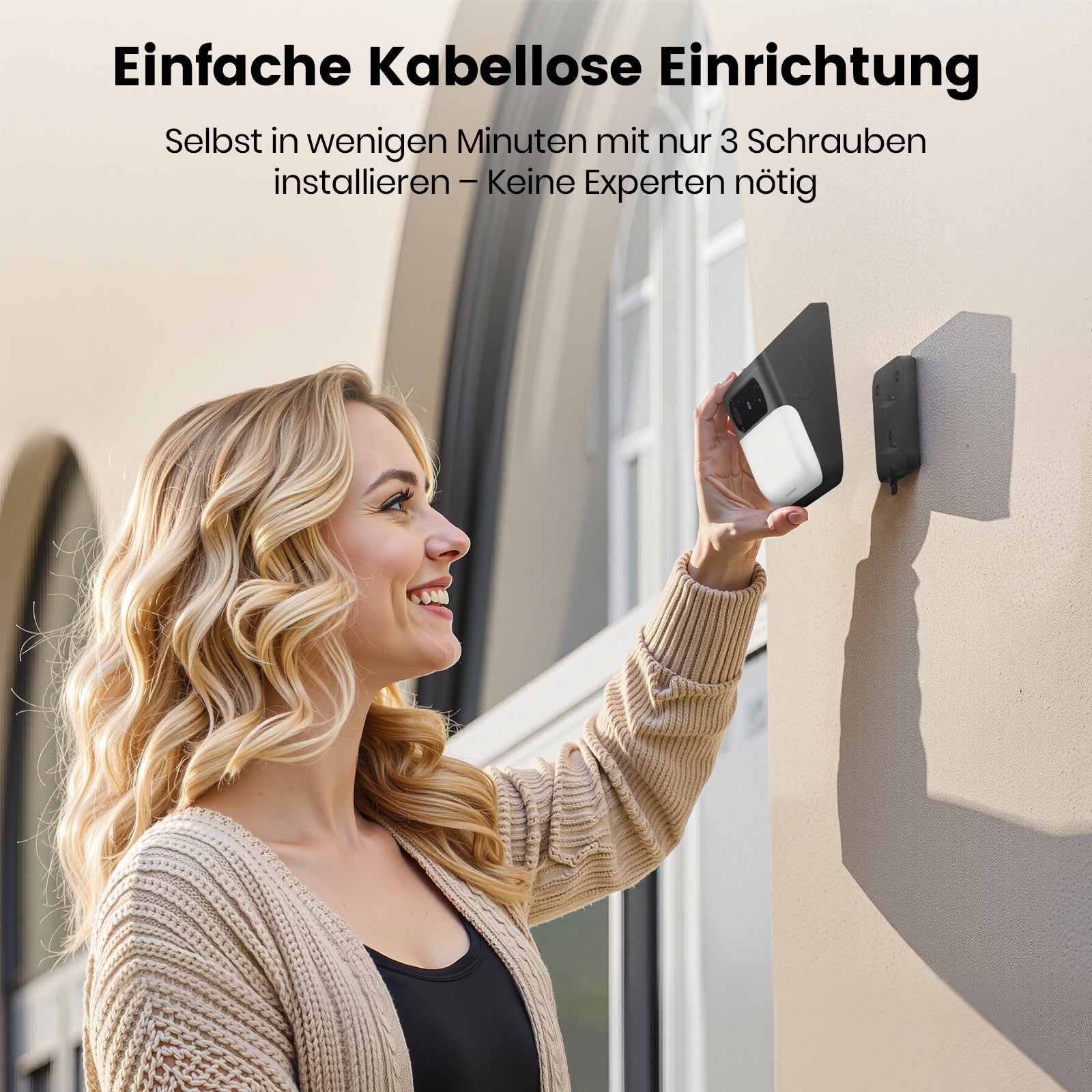 Solar Wall Light Cam Pro
