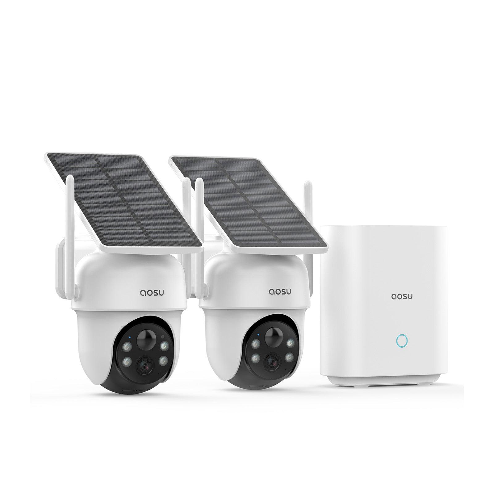 SolarCam D1 Classic Kit + Video Doorbell Ultra + Floodlight Cam Pro
