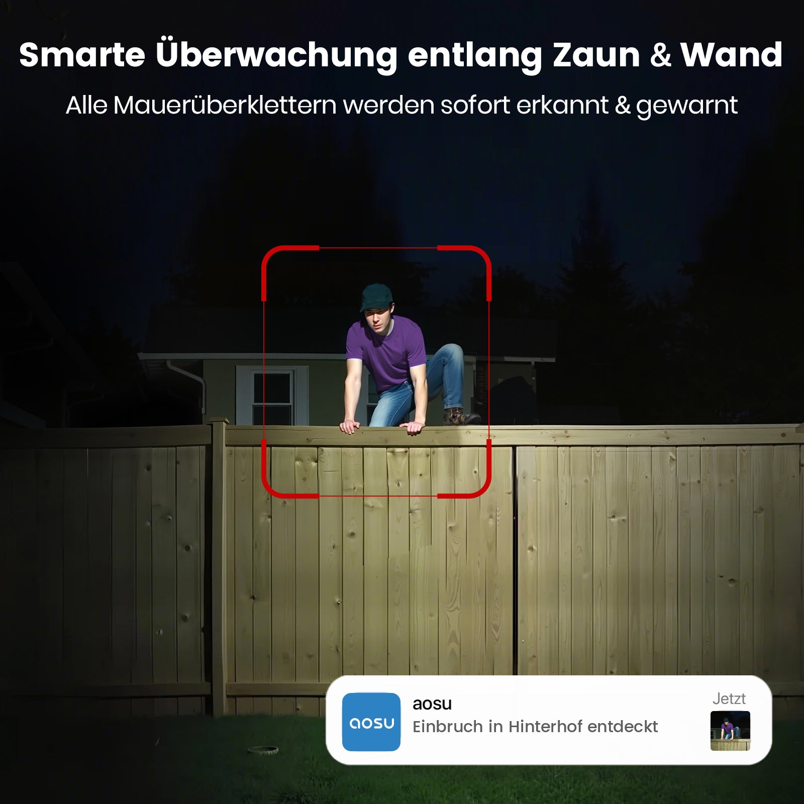 Solar Wall Light Cam Pro