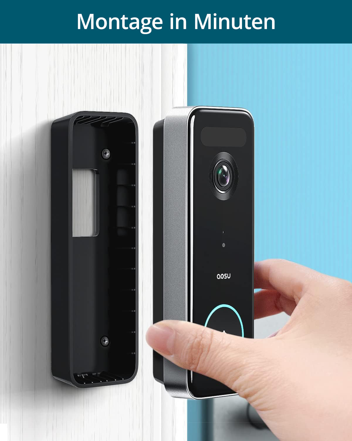 SolarCam D1 Classic Kit + Video Doorbell Ultra + IndoorCam P1 Pro