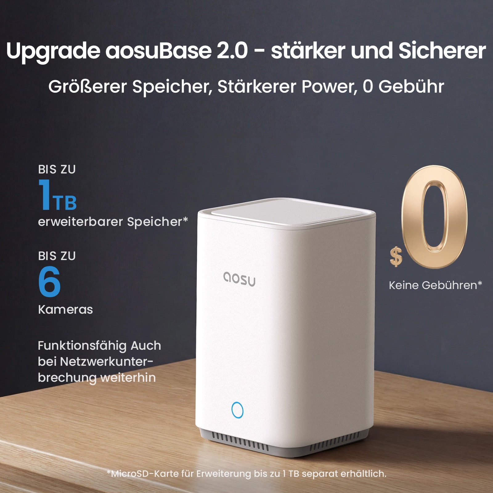SolarCam T2 Ultra mit New aosuBase System