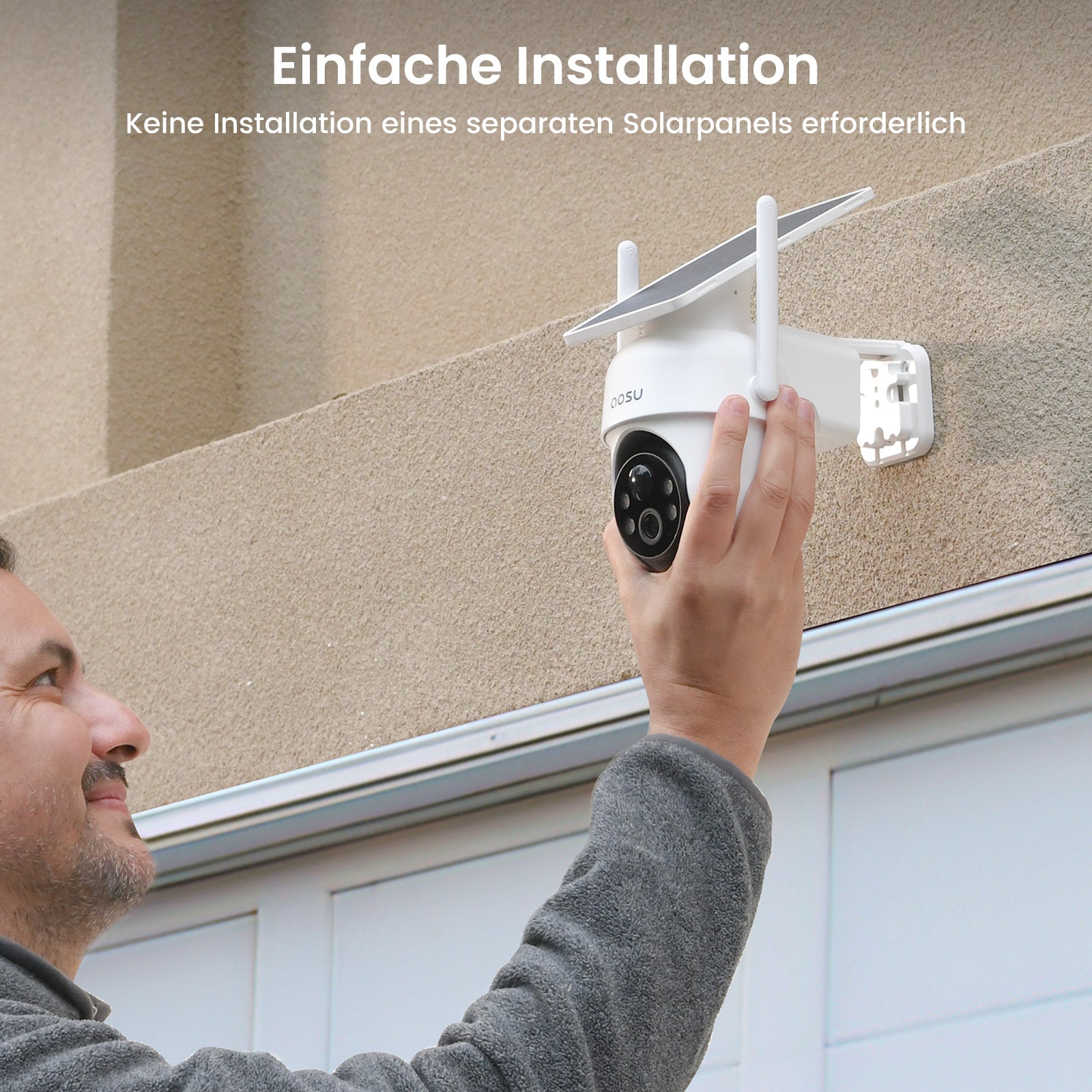 SolarCam D1 Classic Kit + Video Doorbell Ultra + Floodlight Cam Pro