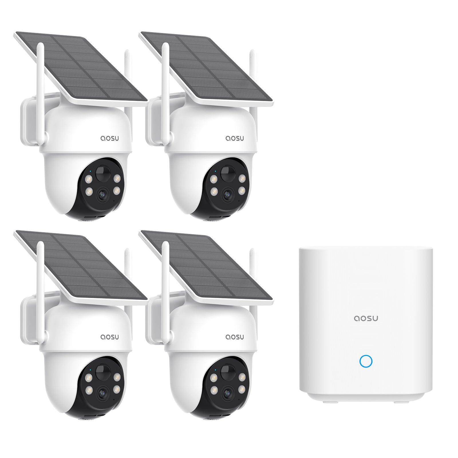 SolarCam D1 Classic Kit + Video Doorbell Ultra + Floodlight Cam Pro