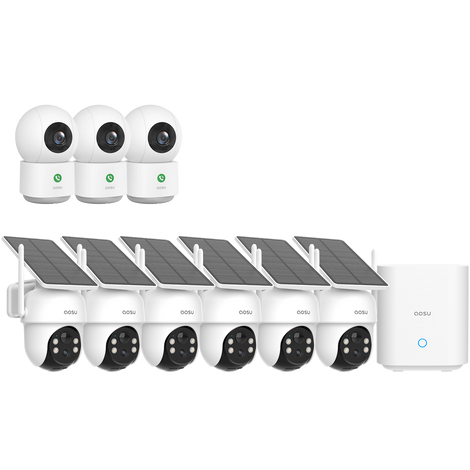 SolarCam D1 Classic Kit + IndoorCam P1 Pro