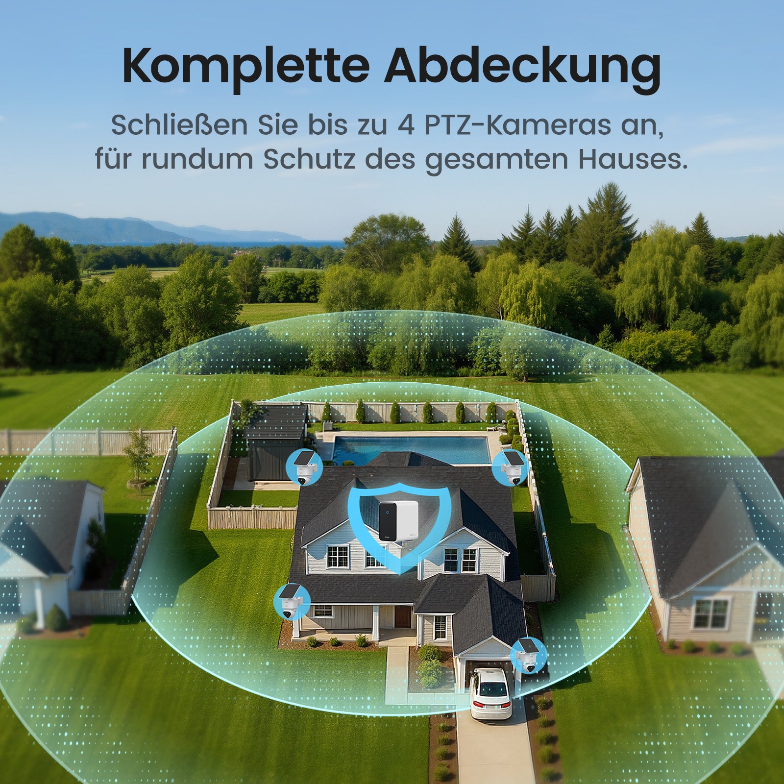 SolarCam T2 Ultra mit Homecortex System