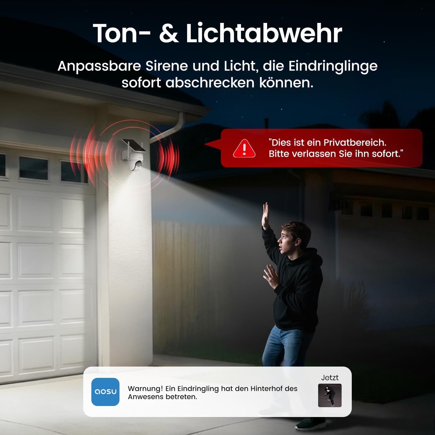 SolarCam D1 Classic Kit + Video Doorbell Pro + Floodlight Cam Pro