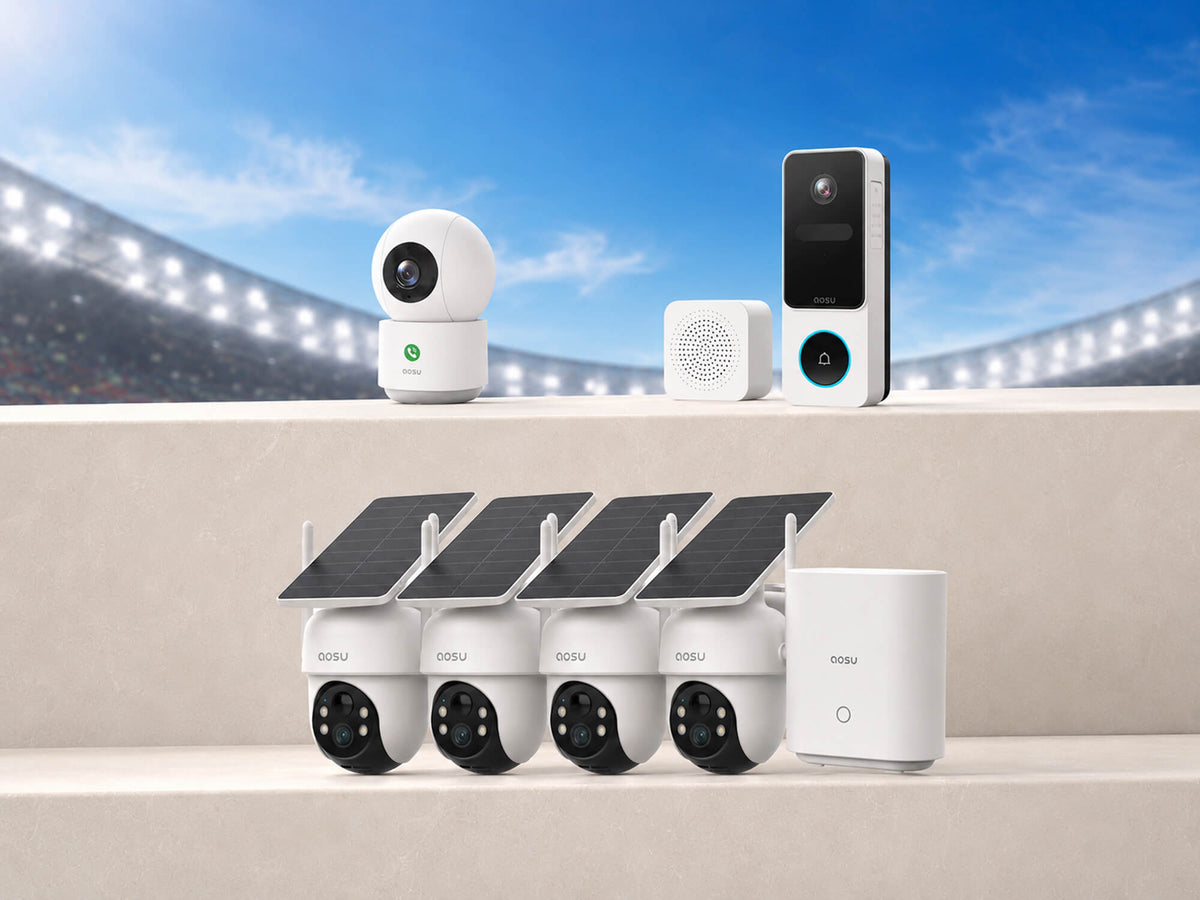 SolarCam D1 Classic Kit + Video Doorbell SE + IndoorCam P1