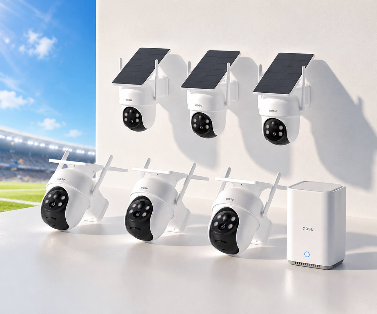 SolarCam D1 Classic Kit (6-Cam mit Gen2. aosuBase)