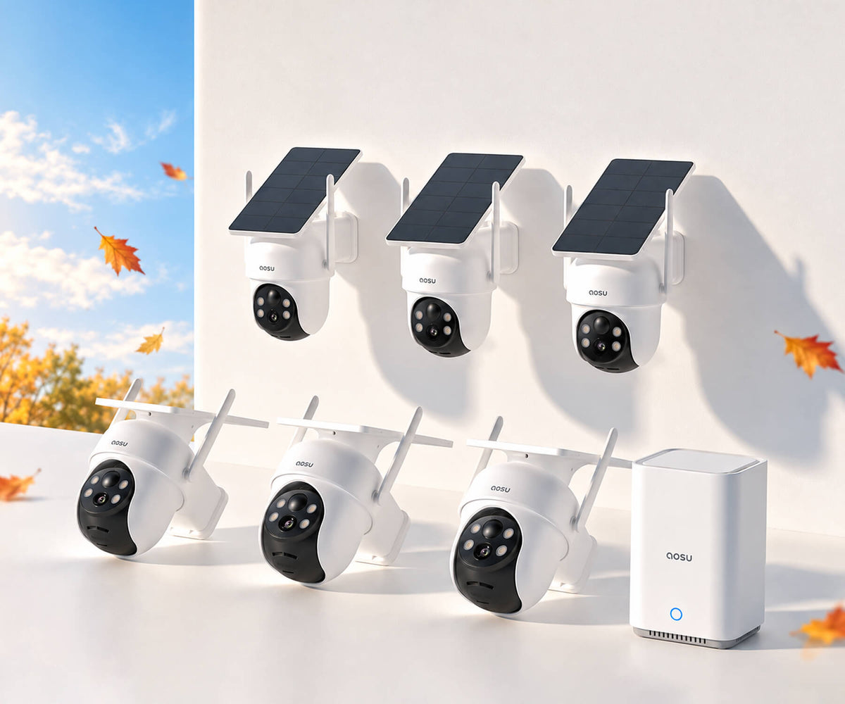 SolarCam D1 Classic Kit (6-Cam mit Gen2. aosuBase)