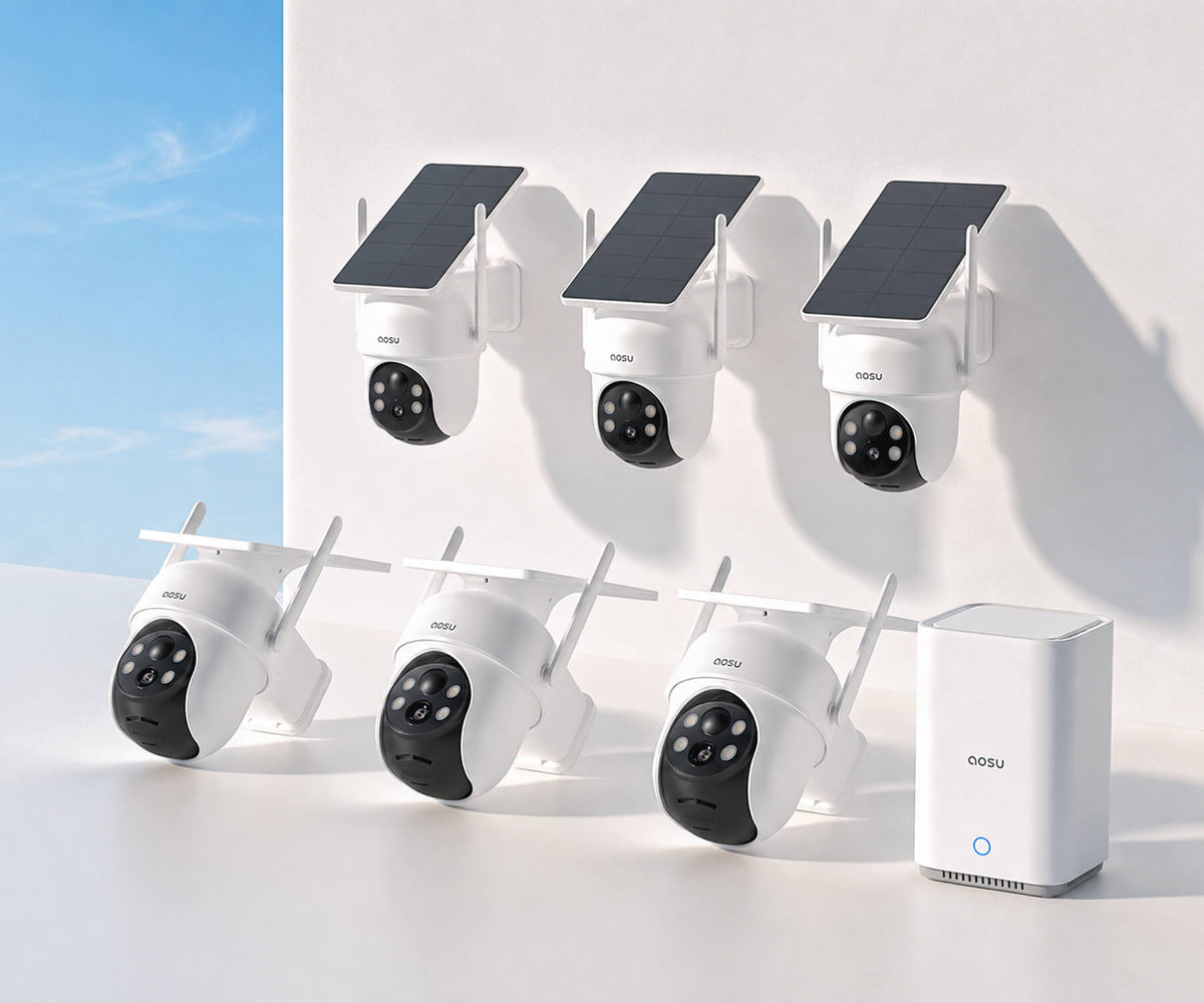 SolarCam D1 Classic Kit (6-Cam mit Gen2. aosuBase)